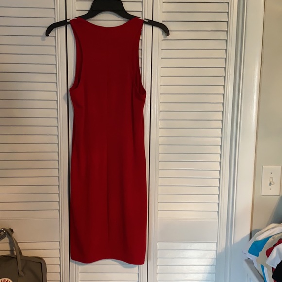 Red Bodycon Dress - Picture 3 of 3